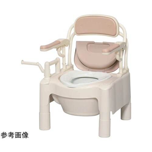 ポータブルトイレはねあげ ソフト便座 ト