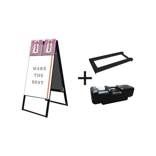 ブラックカタログケーススタンド看板 Dタ