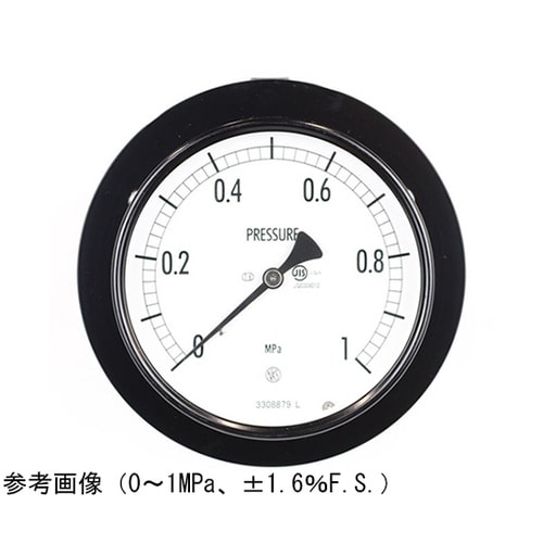 普通形圧力計(Φ100) 埋込形D枠(取