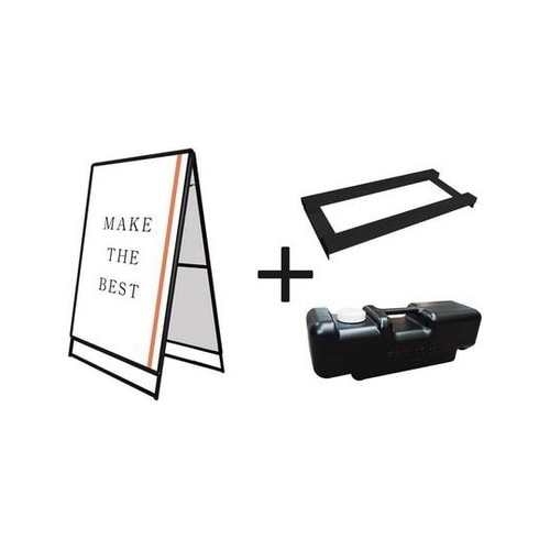 ポスターグリップスタンド看板 屋外用 A