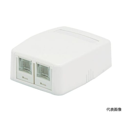 CAT6Aスプリングシャッター付きローゼ