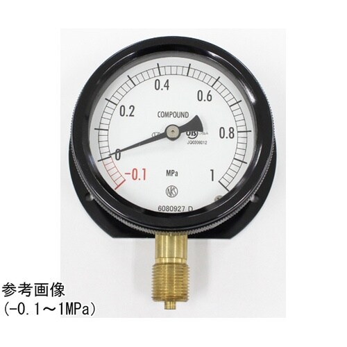 密閉型圧力計(75Φ) 立形B枠 3MP