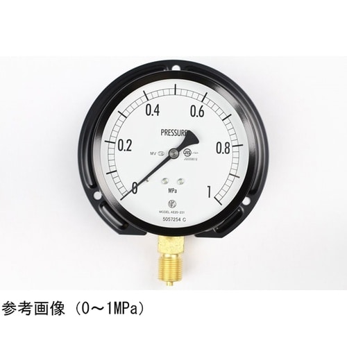 普通形圧力計(Φ100) 立形B枠 蒸気