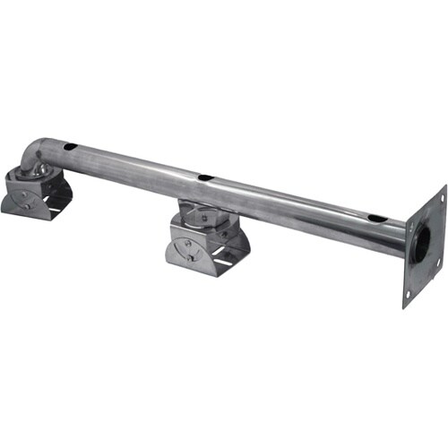 壁面用監視カメラ取り付け金具・ハウジング