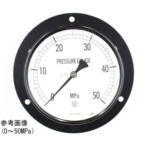普通形圧力計(Φ100) 埋込形D枠(取