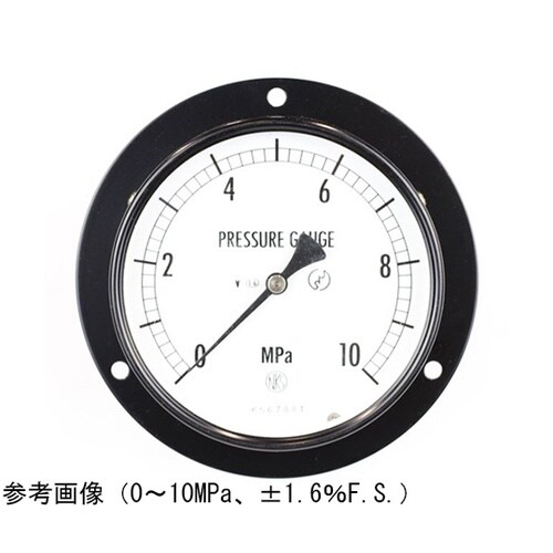 普通形圧力計(Φ100) 埋込形D枠(取