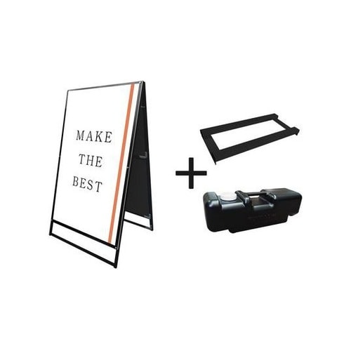 ブラックポスター用スタンド看板 A0両面