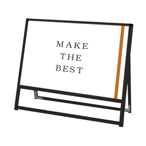 ブラックバリウススタンド看板 A1横片面