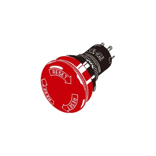 A165E−M−03U 非常停止押ボタン