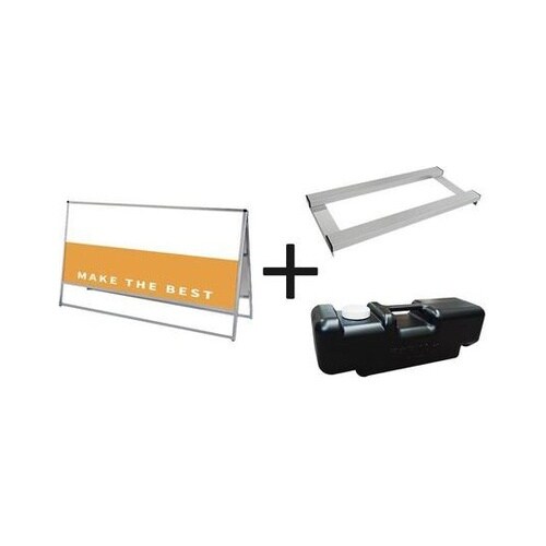 バリウススタンド看板 アルミ複合板180