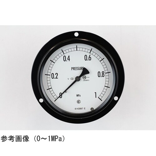 密閉型圧力計(100Φ) 埋込形D枠(取