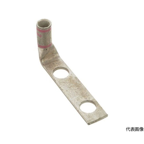 銅製圧縮端子 2穴 電線サイズ AWG