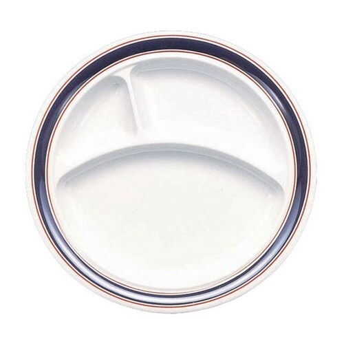 三ツ切ランチ皿 ブルーライン CL−21