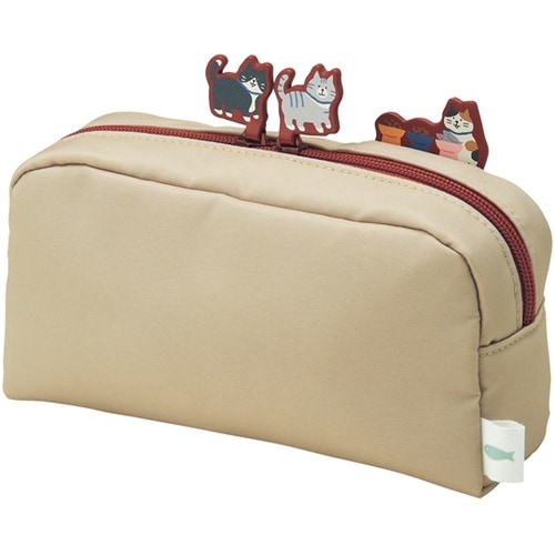 にゃんシーン ボックスペンポーチ L ビ