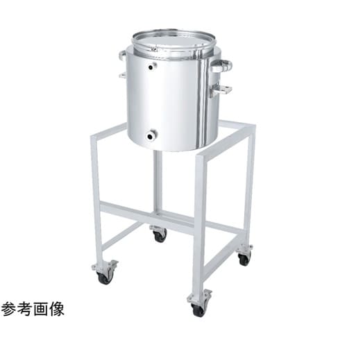 片テーパー型ジャケット密閉容器 バンド式