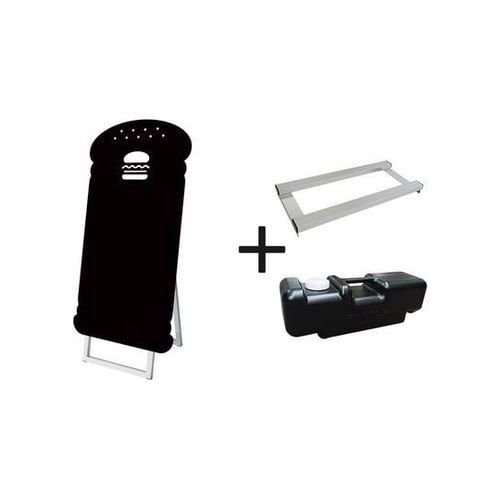 ポップルスタンド看板シルエット 45×9