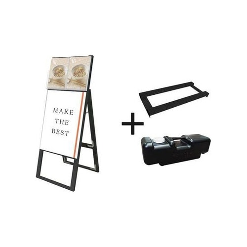 ブラックカタログケーススタンド看板 Dタ