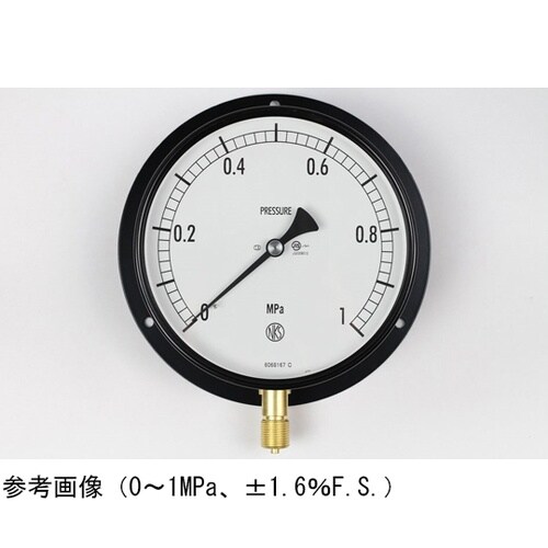 普通形圧力計(Φ150) 立形B枠 −0