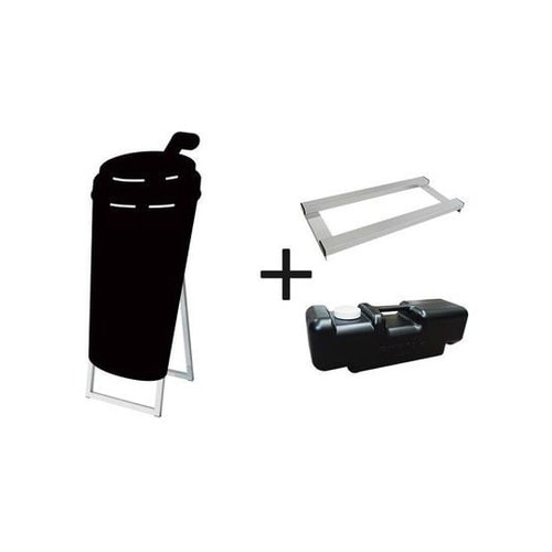 ポップルスタンド看板シルエット 45×9