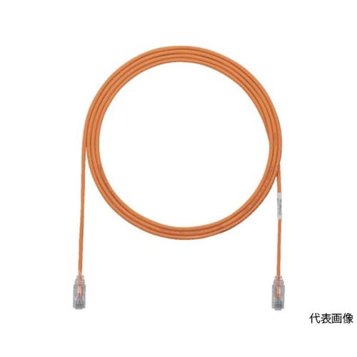 カテゴリ6細径パッチコード 3m オレン