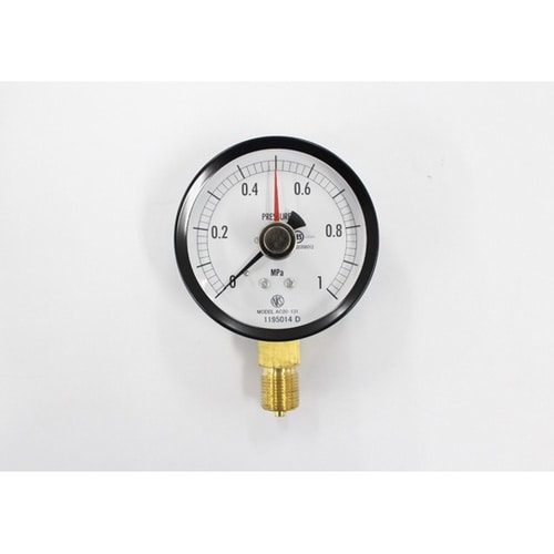 普通形圧力計(Φ75) 設置針付 立形A