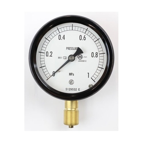 密閉型圧力計(75Φ) 立形A枠 蒸気・