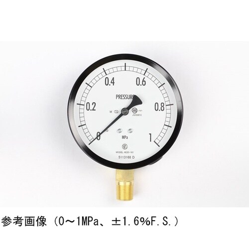 普通形圧力計(Φ100) 立形A枠 蒸気