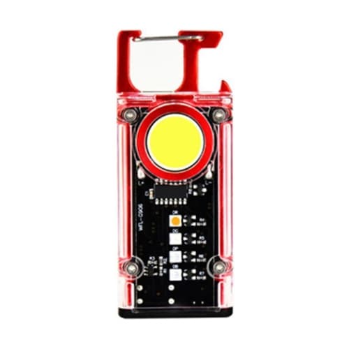 充電式スケルトンワークライト カラビナ付