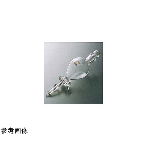 透明摺合丸形分液ロート 300mL Gコ