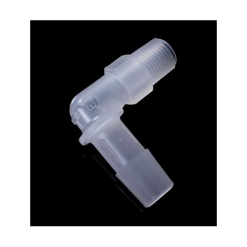 PP 1/8−27NPTオスネジ付きL型