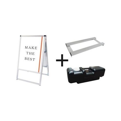 バリウススタンド看板 B1両面 ウエイト