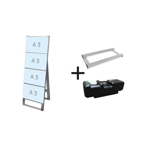 カードケーススタンド看板 A3横4片面