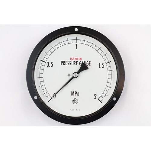 普通形圧力計(Φ150) 禁油 埋込形D