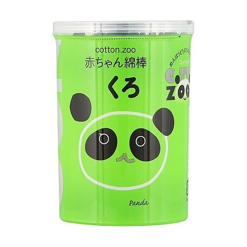 コットンZOO 赤ちゃん綿棒 くろ 1ケ