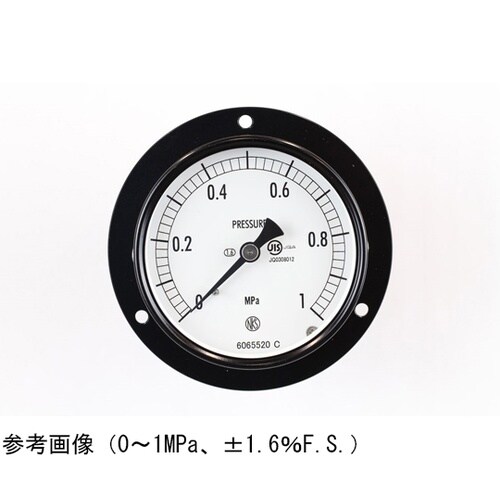 普通形圧力計(Φ75) 埋込形D枠(取付