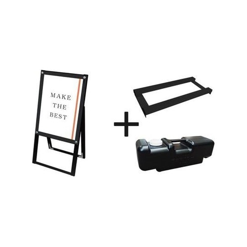 ブラックポスター用スタンド看板 A2片面