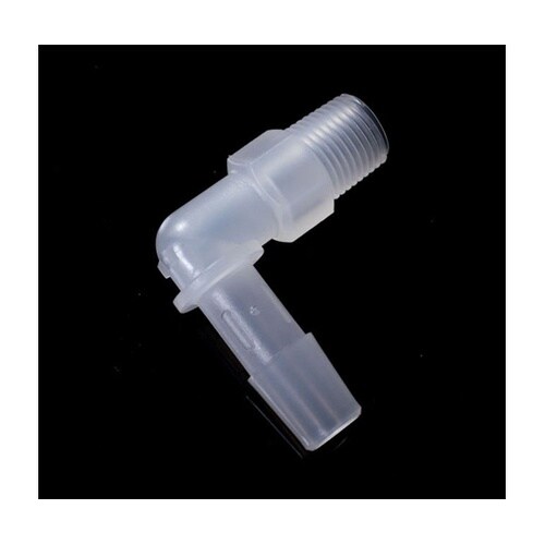 PP 1/8−27NPTオスネジ付きL型