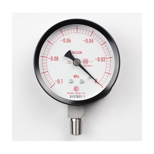 普通形圧力計(Φ75) 真空計(負圧計)