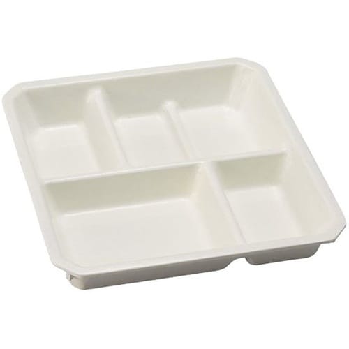 Sプレート(7.5寸スタック松花堂中仕切