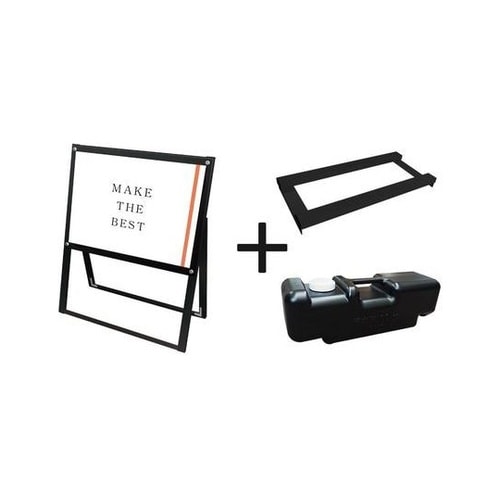 ブラックポスター用スタンド看板 B2横片