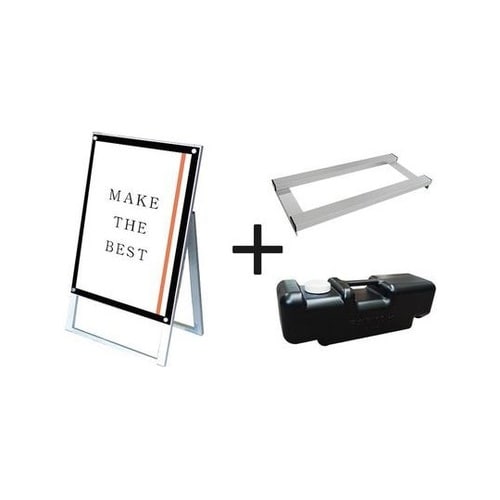 ポスター用スタンド看板マグネジ B2片面