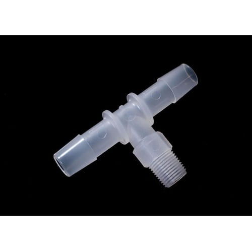 PP 1/8−27NPTオスネジ付きT型