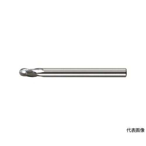 超硬エンドミル ボール R1×刃長3 C