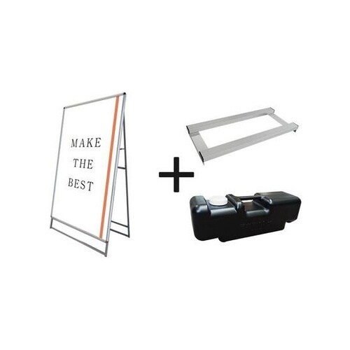 ポスターグリップスタンド看板 屋外用 B