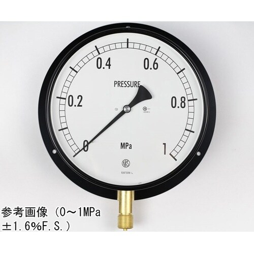 普通形圧力計(Φ200) 立形B枠 10