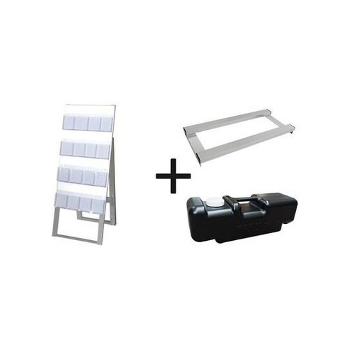 ケーススタンド看板 450幅4段片面ハイ