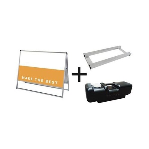 バリウススタンド看板 アルミ複合板120