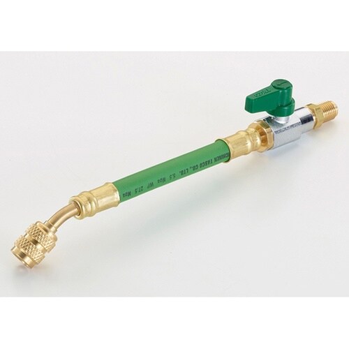 バルブ付ホースアダプター(緑) TA13