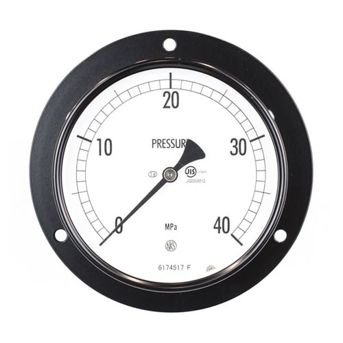 普通形圧力計(Φ100) 埋込形D枠(取