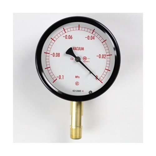 密閉型圧力計(100Φ) 真空計(負圧計